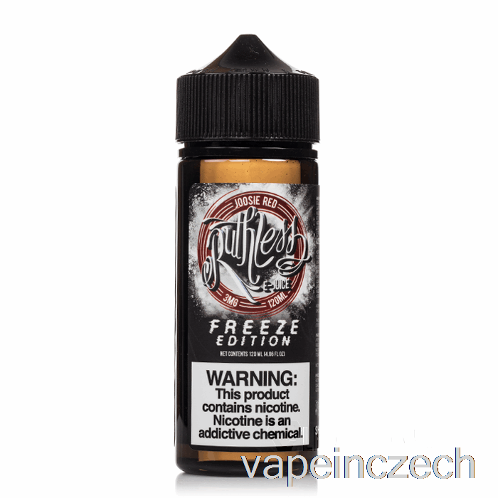 Joosie Red - Freeze Edition - Nemilosrdná Pára - 120ml 3mg Vape Pero